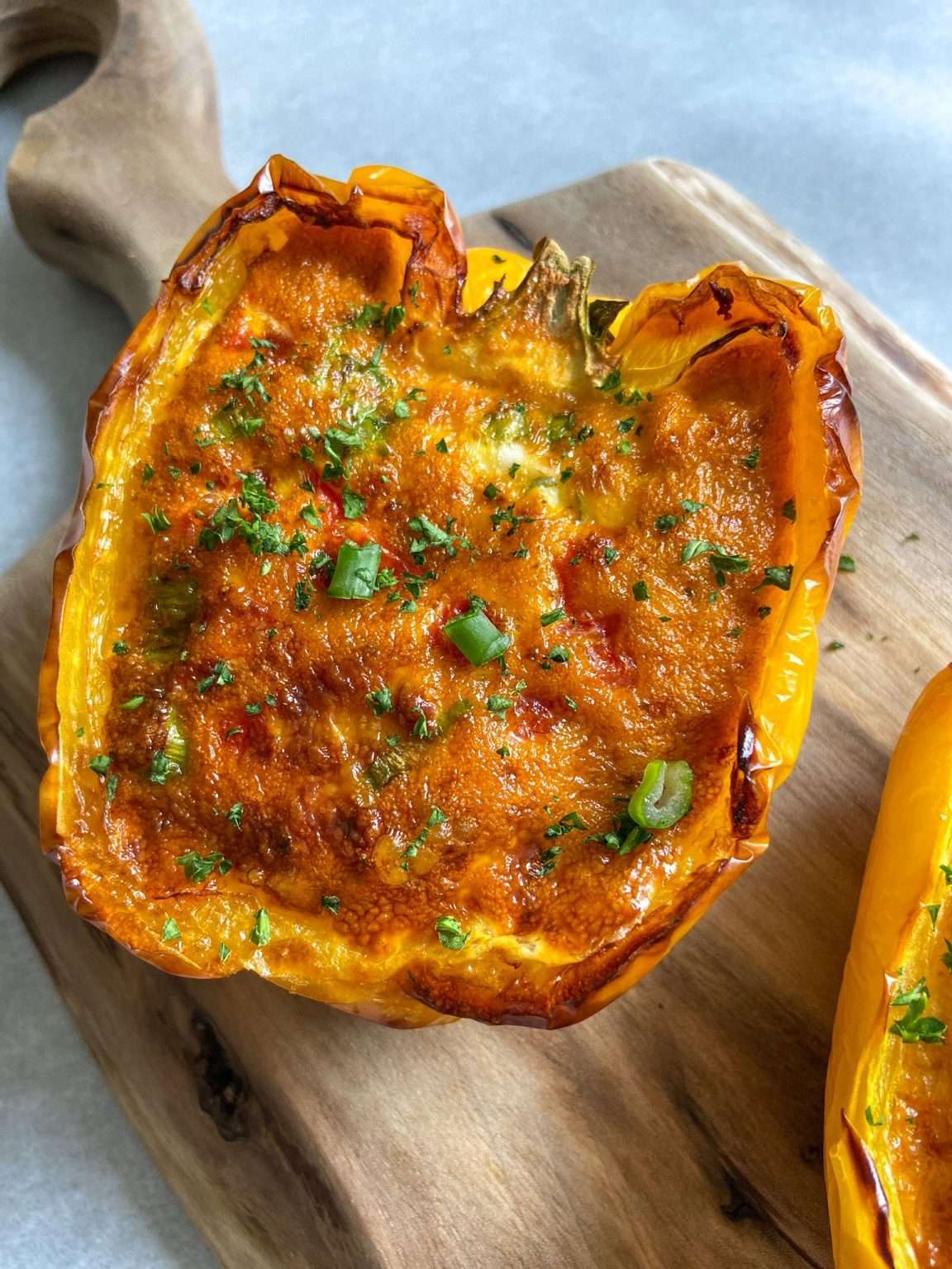 Air Fryer Bell Peppers with Eggs The Modern Nonna